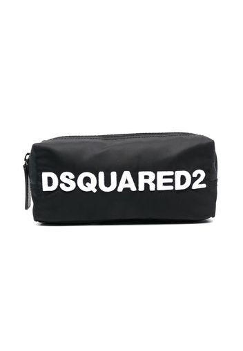 Dsquared2 Kids Trousse con zip - Nero