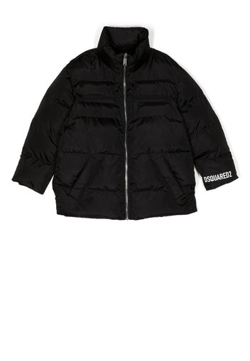 Dsquared2 Kids logo-print padded puffer jacket - Nero