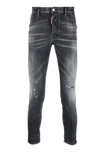 Dsquared2 ripped skinny jeans - Grigio