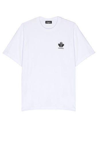 Dsquared2 Kids logo-print short-sleeve T-shirt - Bianco