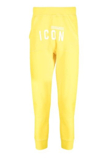 Dsquared2 Pantaloni sportivi con stampa - Giallo