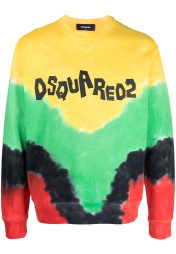 Dsquared2 Felpa con stampa - Giallo