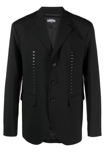 Dsquared2 decorative stitch single-breasted blazer - Nero