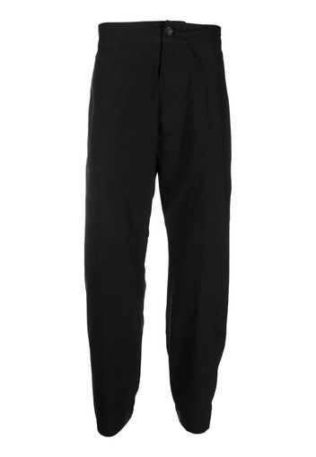 Dsquared2 logo-tape tapered trousers - Nero