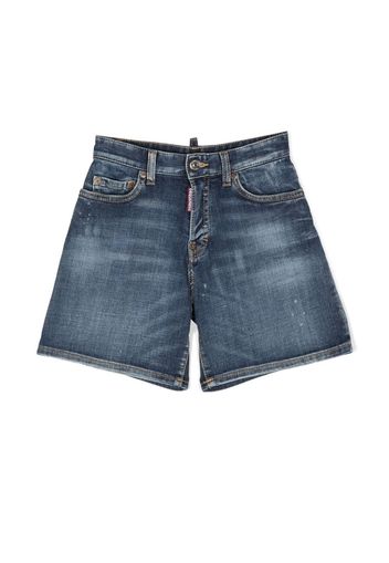 Dsquared2 Kids knee-length denim shorts - Blu