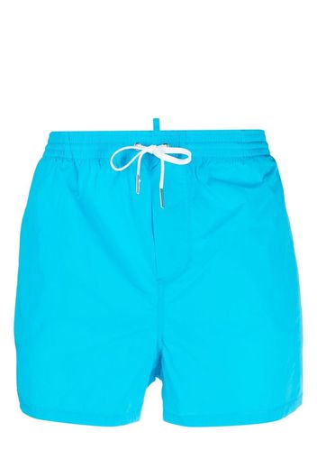 Dsquared2 logo-print swim shorts - Blu