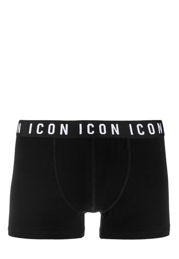 Dsquared2 Icon logo-waistband briefs - Nero