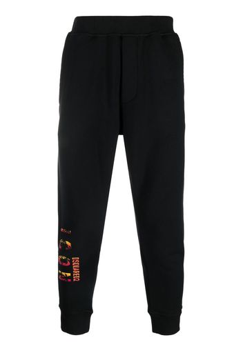 Dsquared2 Icon logo detail track pants - Nero