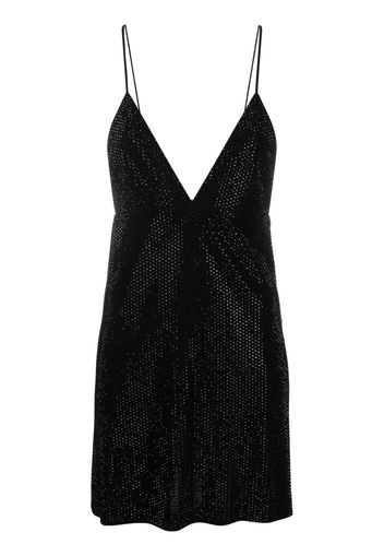 Dsquared2 crystal-embellished mini dress - Nero