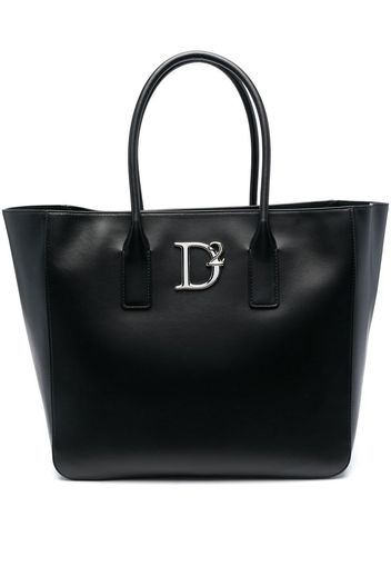 Dsquared2 logo-plaque tote bag - Nero