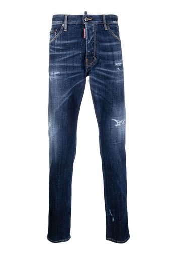 Dsquared2 slim-cut leg jeans - Blu