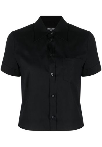 Dsquared2 cropped short-sleeve shirt - Nero