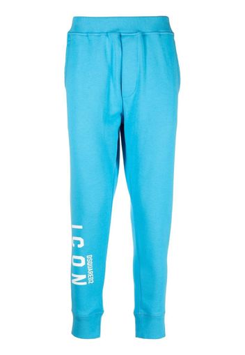 Dsquared2 Icon logo-print track pants - Blu