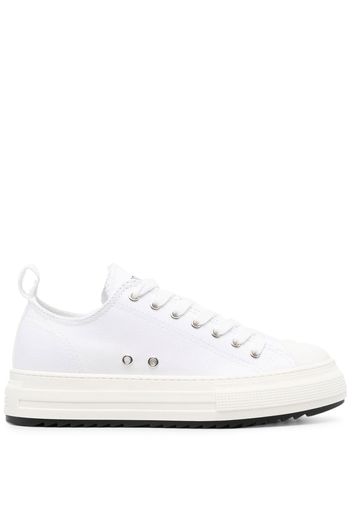 Dsquared2 low-top flatform sneakers - Giallo