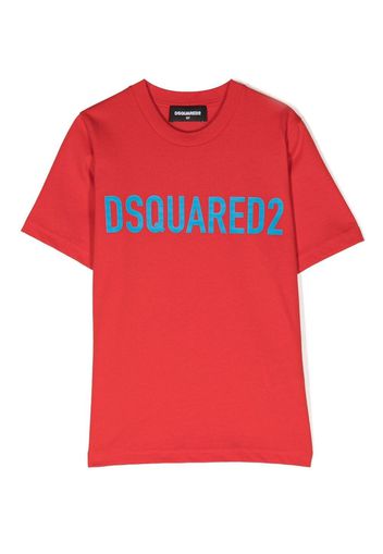 Dsquared2 Kids logo-print short-sleeved T-shirt - Rosso