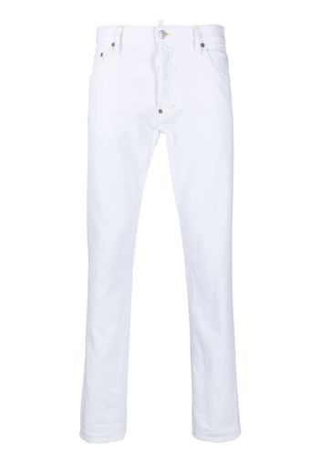 Dsquared2 slim-cut jeans - Bianco