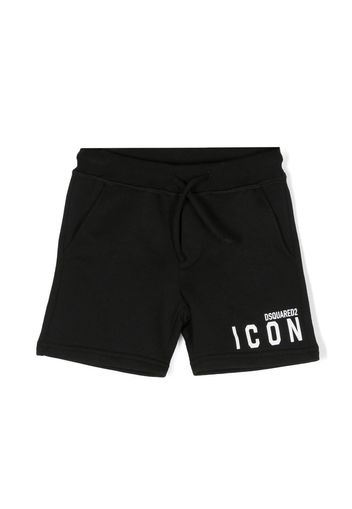 Dsquared2 Kids logo-print track shorts - Nero