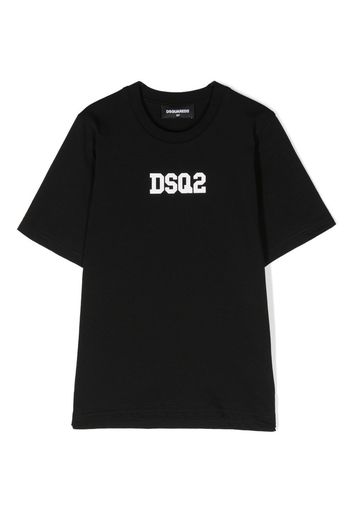 Dsquared2 Kids logo-print short-sleeved T-shirt - Nero