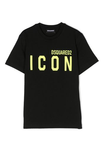 Dsquared2 Kids Icon logo-print T-shirt - Nero