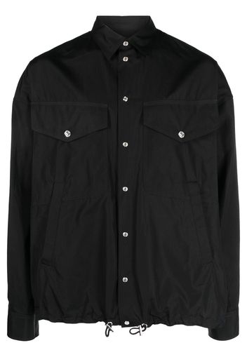 Dsquared2 logo-print button-up shirt - Nero