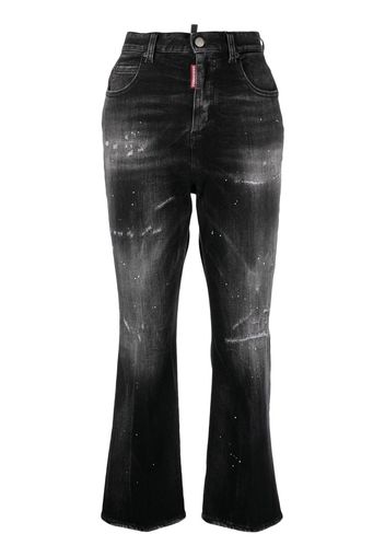 Dsquared2 distressed flared jeans - Nero