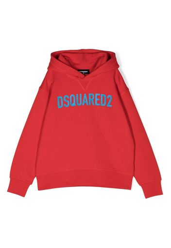 Dsquared2 Kids Felpa con cappuccio - Rosso