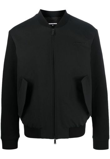 Dsquared2 flap pockets bomber jacket - Nero