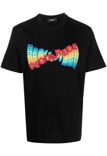 Dsquared2 logo-print short-sleeve T-shirt - Nero