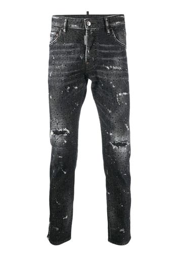 Dsquared2 Skater embellished skinny jeans - Nero