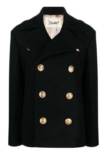 Dsquared2 double-breasted jacket - Nero