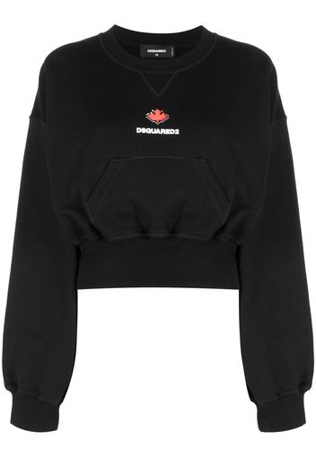 Dsquared2 logo-print sweatshirt - Nero