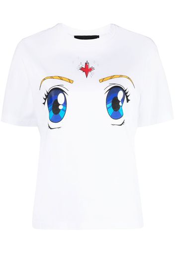 Dsquared2 cartoon-inspired print T-shirt - Bianco