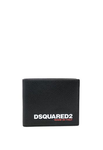 Dsquared2 logo-print folded wallet - Nero