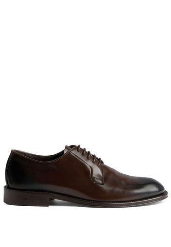 Dsquared2 patent leather derby shoes - Marrone