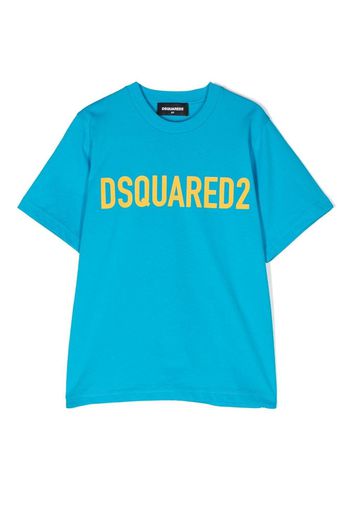 Dsquared2 Kids logo-print T-shirt - Blu