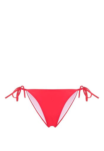 Dsquared2 logo-print bikini bottoms - Rosso