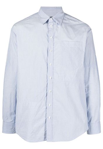 Dsquared2 stripe-pattern cotton shirt - Blu