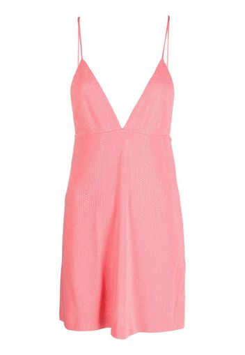 Dsquared2 strass mini dress - Rosa