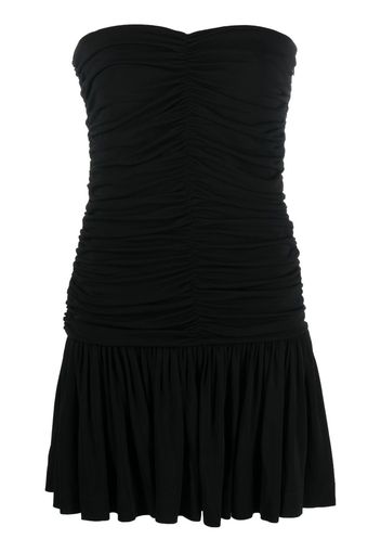 Dsquared2 strapless ruched dress - Nero