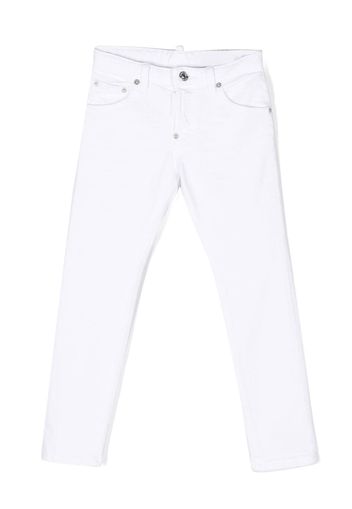 Dsquared2 Kids classic five pockets jeans - Bianco