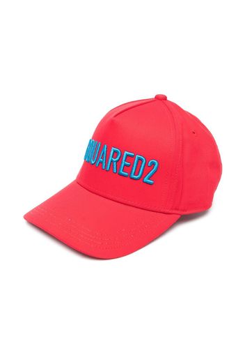 Dsquared2 Kids embroidered-logo baseball cap - Rosso