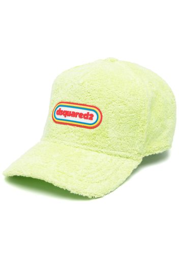 Dsquared2 logo terry-cloth baseball cap - Verde