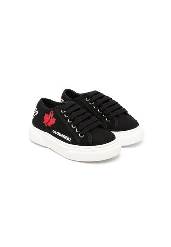 Dsquared2 Kids logo-print low-top sneakers - Nero