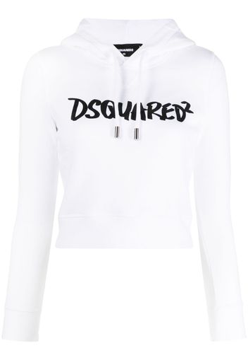 Dsquared2 Felpa con cappuccio - Bianco