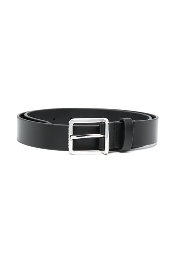 Dsquared2 Kids engraved-logo buckle belt - Nero