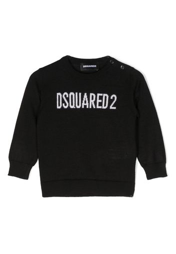 Dsquared2 Kids Maglione con logo - Nero