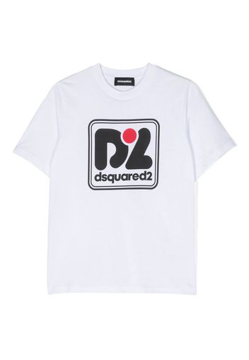 Dsquared2 Kids T-shirt con stampa - Bianco