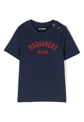 Dsquared2 Kids T-shirt con stampa - Blu