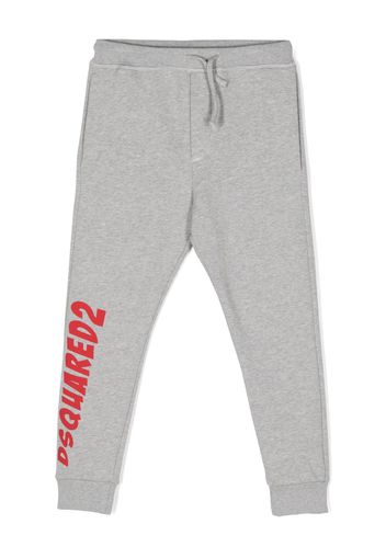 Dsquared2 Kids Pantaloni sportivi con coulisse - Grigio