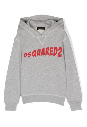 Dsquared2 Kids Felpa con cappuccio - Grigio